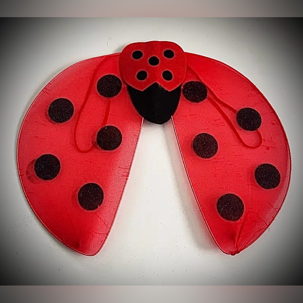 LADYBUG | Costume Set with Wings Headband and Wand | Kids or Adult Size OS - Picture 15 of 15